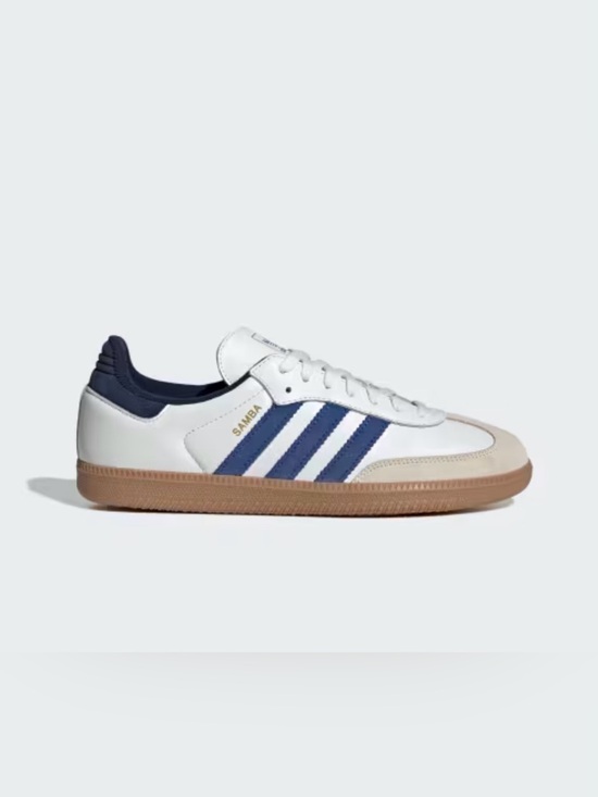 adidas Shoes - Adidas Originals Samba OG sneakers in white and dark blue